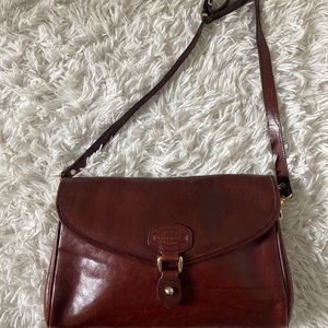 Oroton Cowhide Handbag Clutch w/ strap